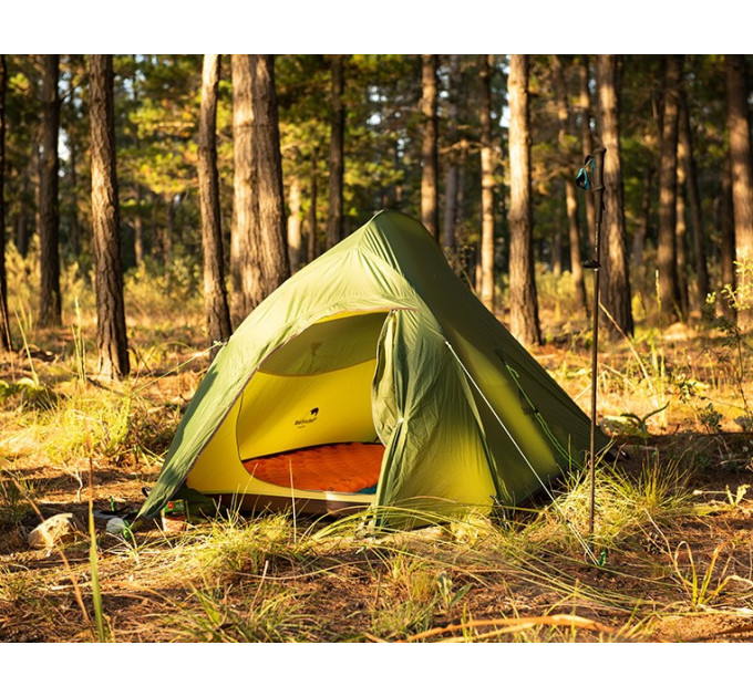 Килимок надувний Naturehike FC-10 (NH19Z012-P) з подушкою