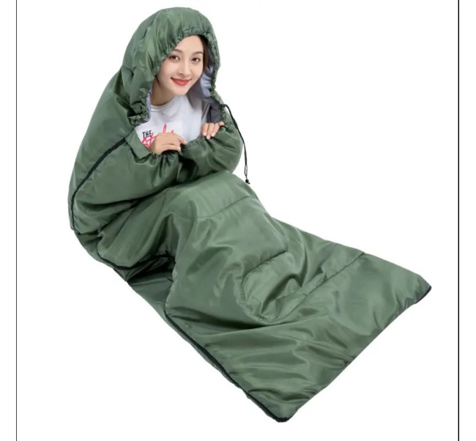 Cпальний мішок Camping Outdoor синій